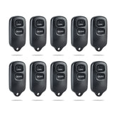 315MHZ Car Key Fob Replacement for 2004-2006 Toyota Tundra Remote HYQ12BAN, HYQ12BBX, HYQ1512Y  KR-T3RD-10